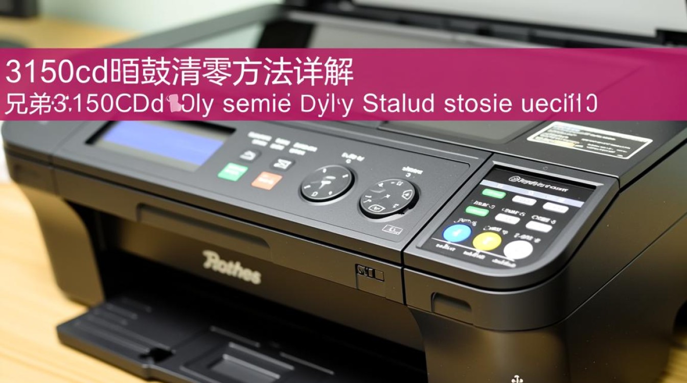3150cdn硒鼓清零方法揭秘，兄弟打印机用户必看，如何轻松恢复硒鼓功能？