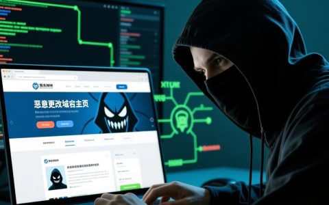为何我的域名主页突然被恶意更改？揭秘背后原因与应对策略！
