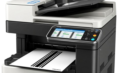 京瓷P5018cdn打印机为何出现黑色竖条纹故障？