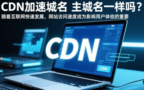 CDN加速域名是否必须与主域名完全一致？有何影响？