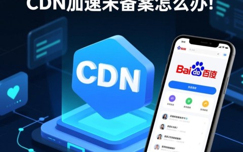 百度CDN加速服务未备案，如何合法合规解决并加速网站访问？