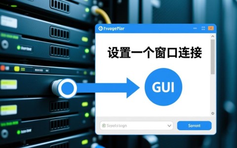 服务器设置一个窗口连接