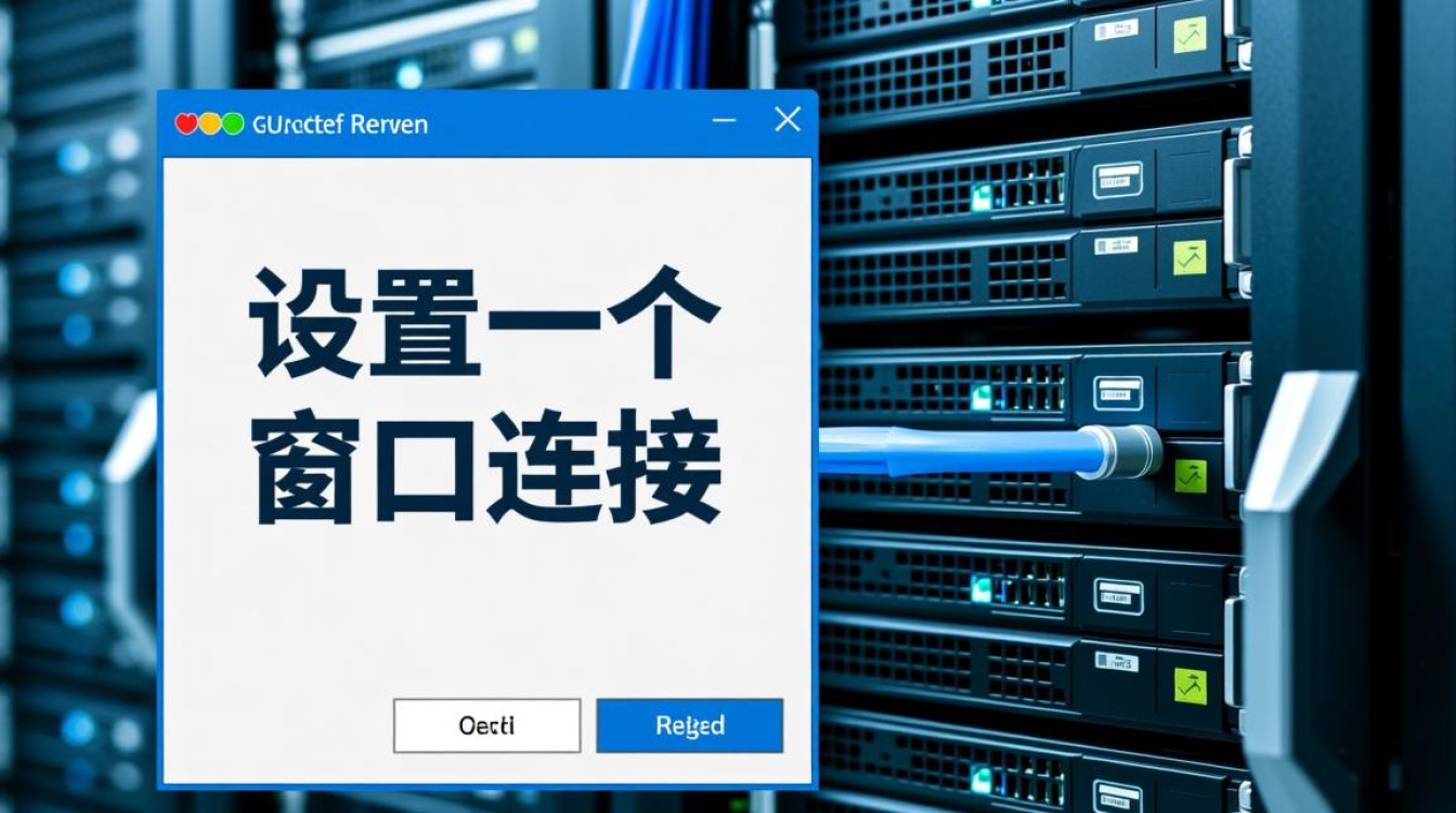服务器设置一个窗口连接
