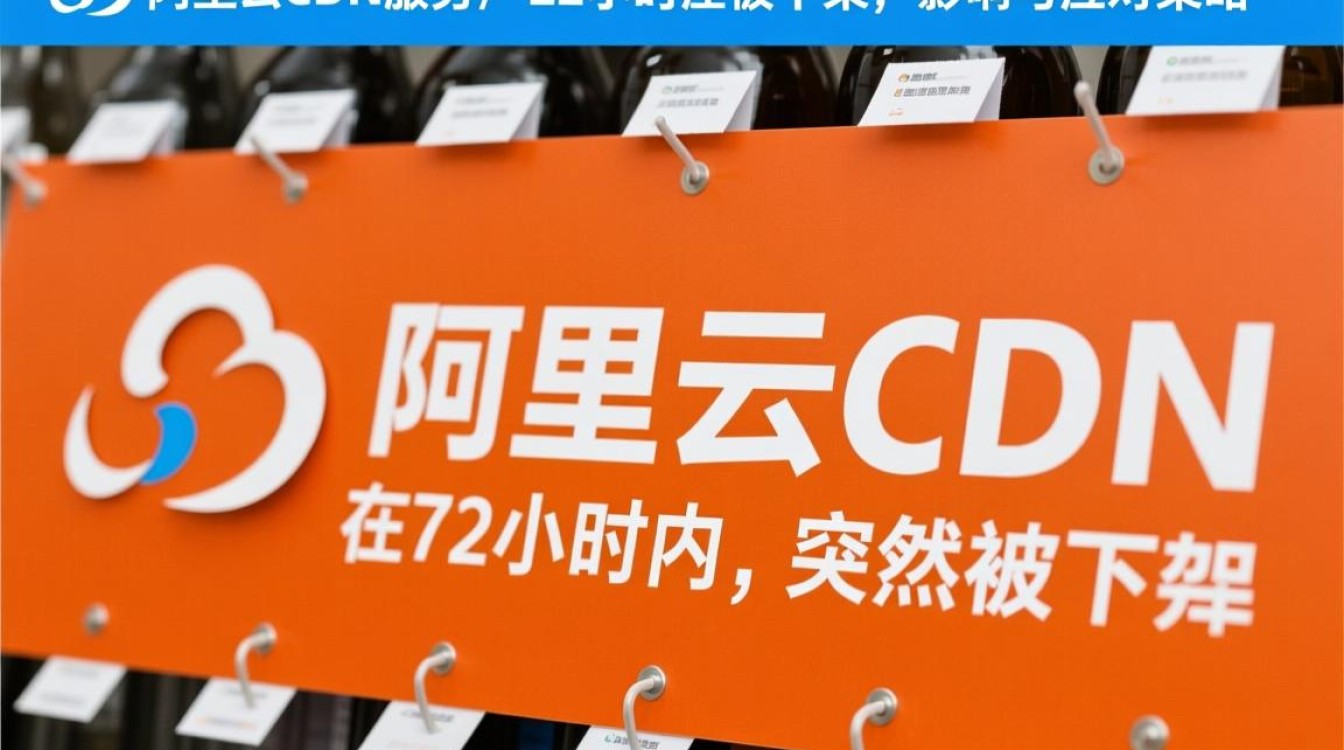 为何阿里云CDN在72小时内突然被下架？背后原因是什么？