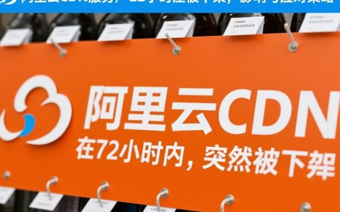 为何阿里云CDN在72小时内突然被下架？背后原因是什么？