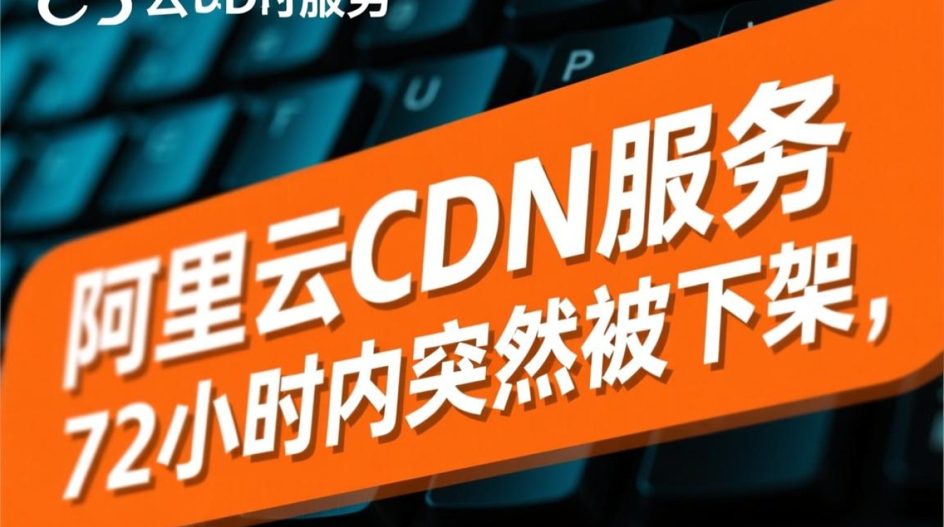 为何阿里云CDN在72小时内突然被下架？背后原因是什么？