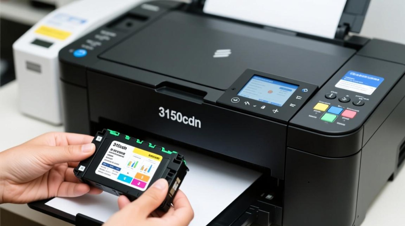 3150cdn更换墨盒后打印仍模糊？墨盒问题还是其他原因？