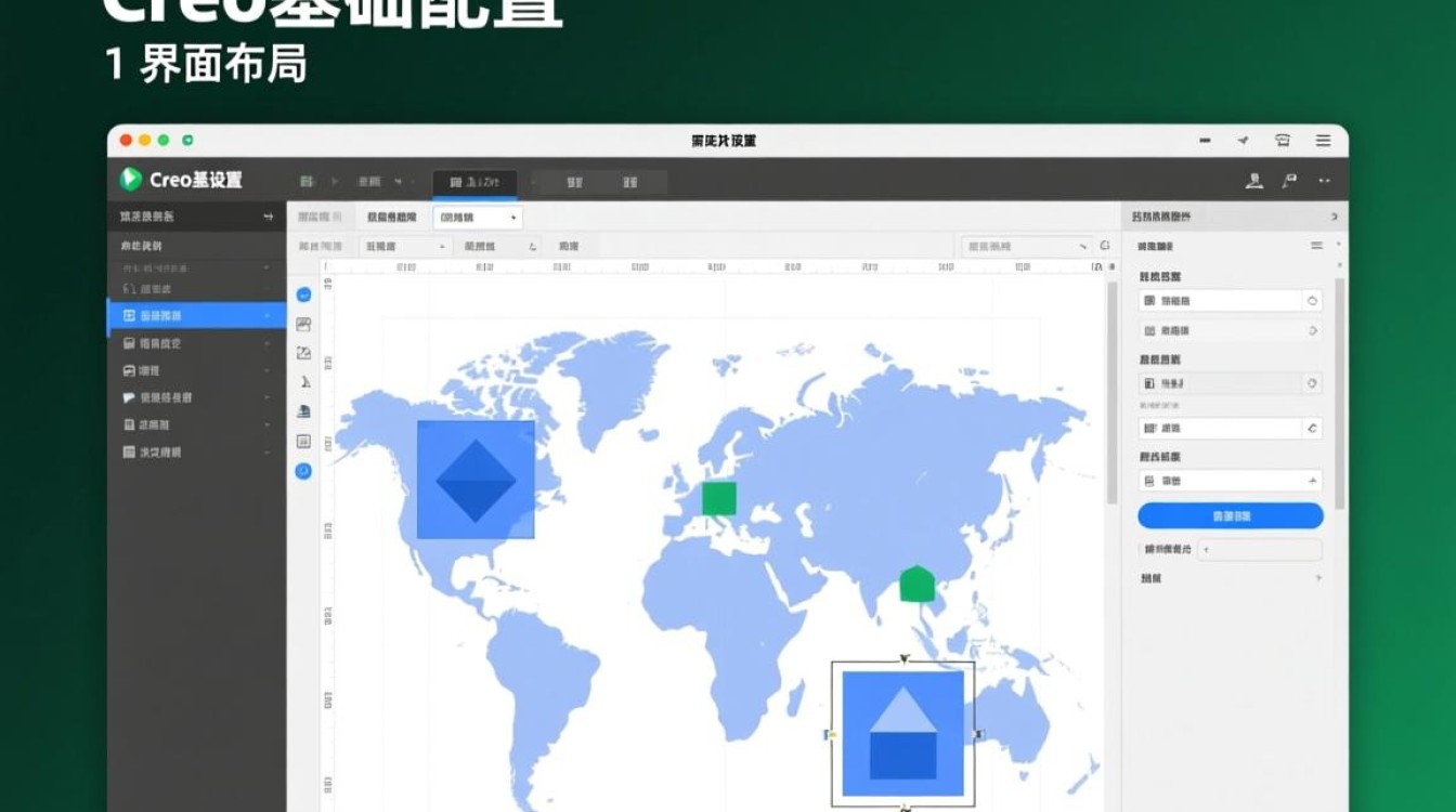 Creo配置设置中，有哪些关键步骤和注意事项？