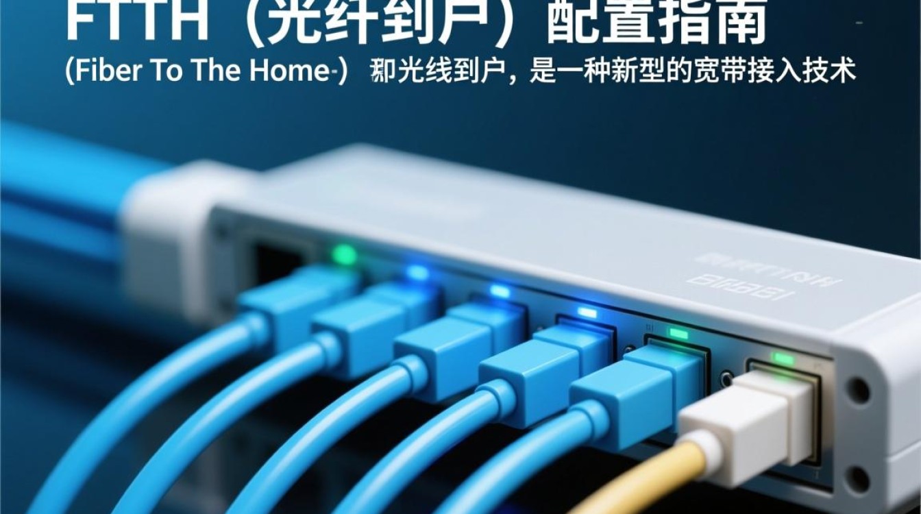 FTTH配置究竟如何操作？详解家庭光纤网络搭建疑问解答