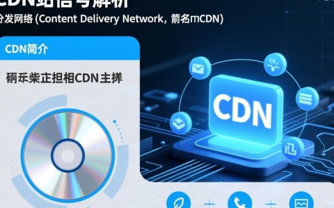 计算机网络基础，CDN站点信号如何影响网络速度与稳定性？