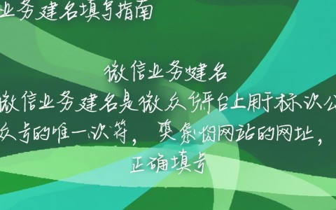 微信业务域名填写方法详细指南？正确填写步骤及注意事项解析！