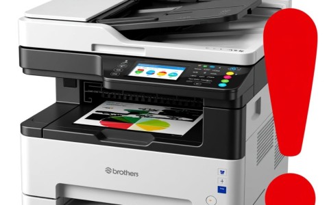 兄弟HL-4150CDN打印机红感叹号警示，维修还是更换？