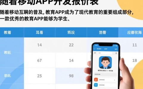 教育APP开发报价表,价格差异大,如何选择性价比高的方案?