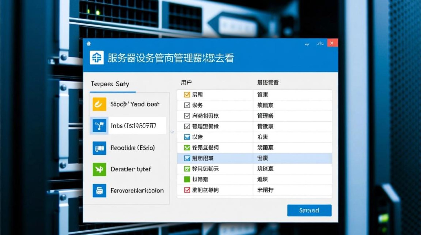 服务器设备管理器在哪查看及各功能详解？