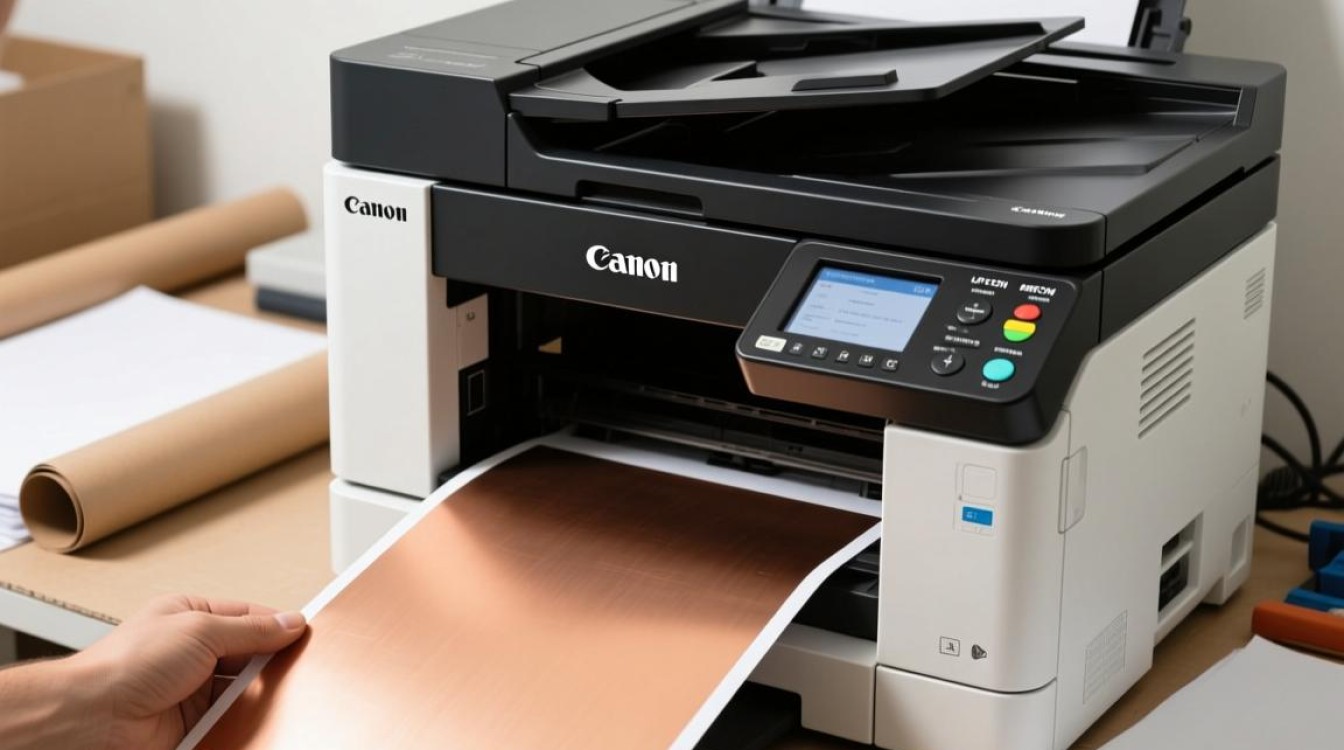 佳能LBP BB3 CDN打印机如何调整设置来成功打印铜版纸？