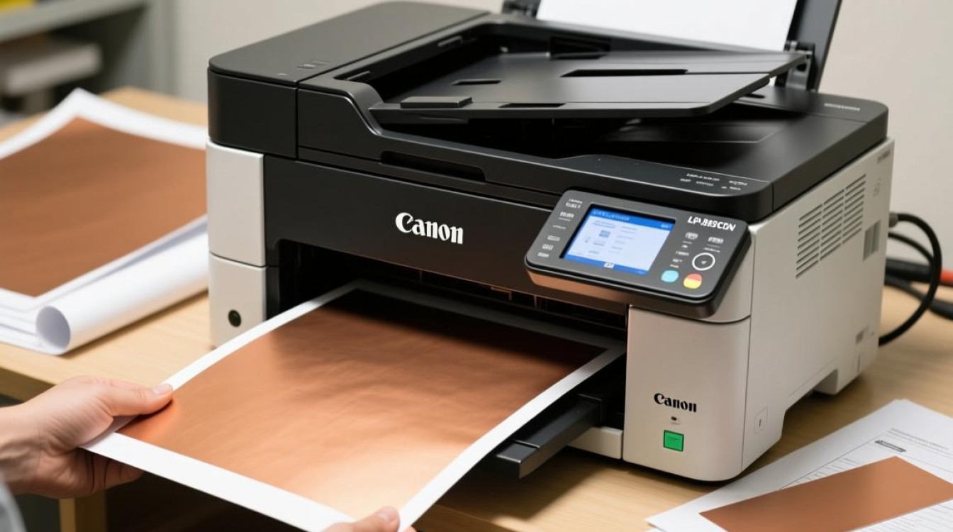 佳能LBP BB3 CDN打印机如何调整设置来成功打印铜版纸？