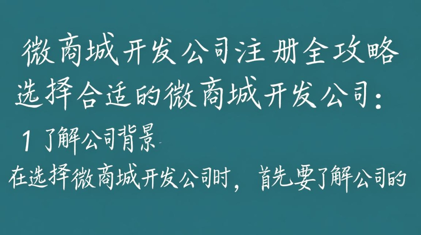 杭州微商城开发公司注册，如何选择合适的服务商和流程？
