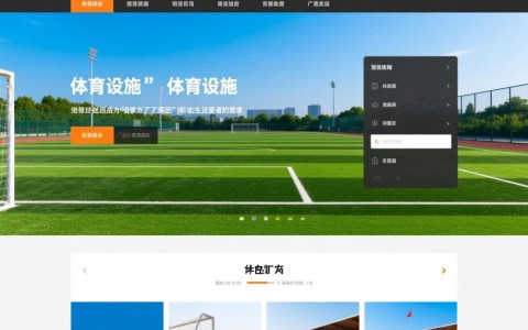体育设施网站开发建设，如何实现高效运营与用户互动？