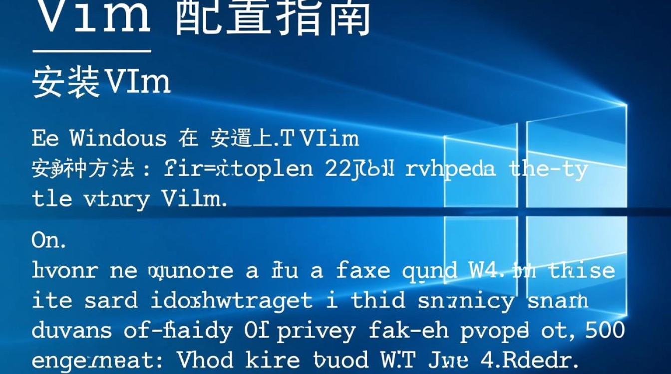 win系统下如何高效配置vim编辑器？分享实用技巧与详细步骤！