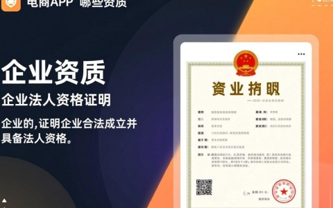 开发电商APP究竟需要具备哪些必要资质？流程与要求揭秘！