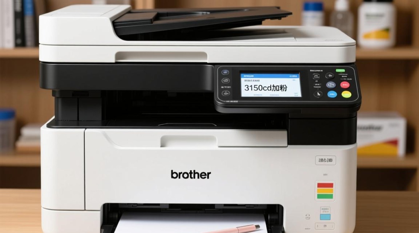 兄弟打印机3150cdn粉盒更换教程，是直接加粉还是需拆装？