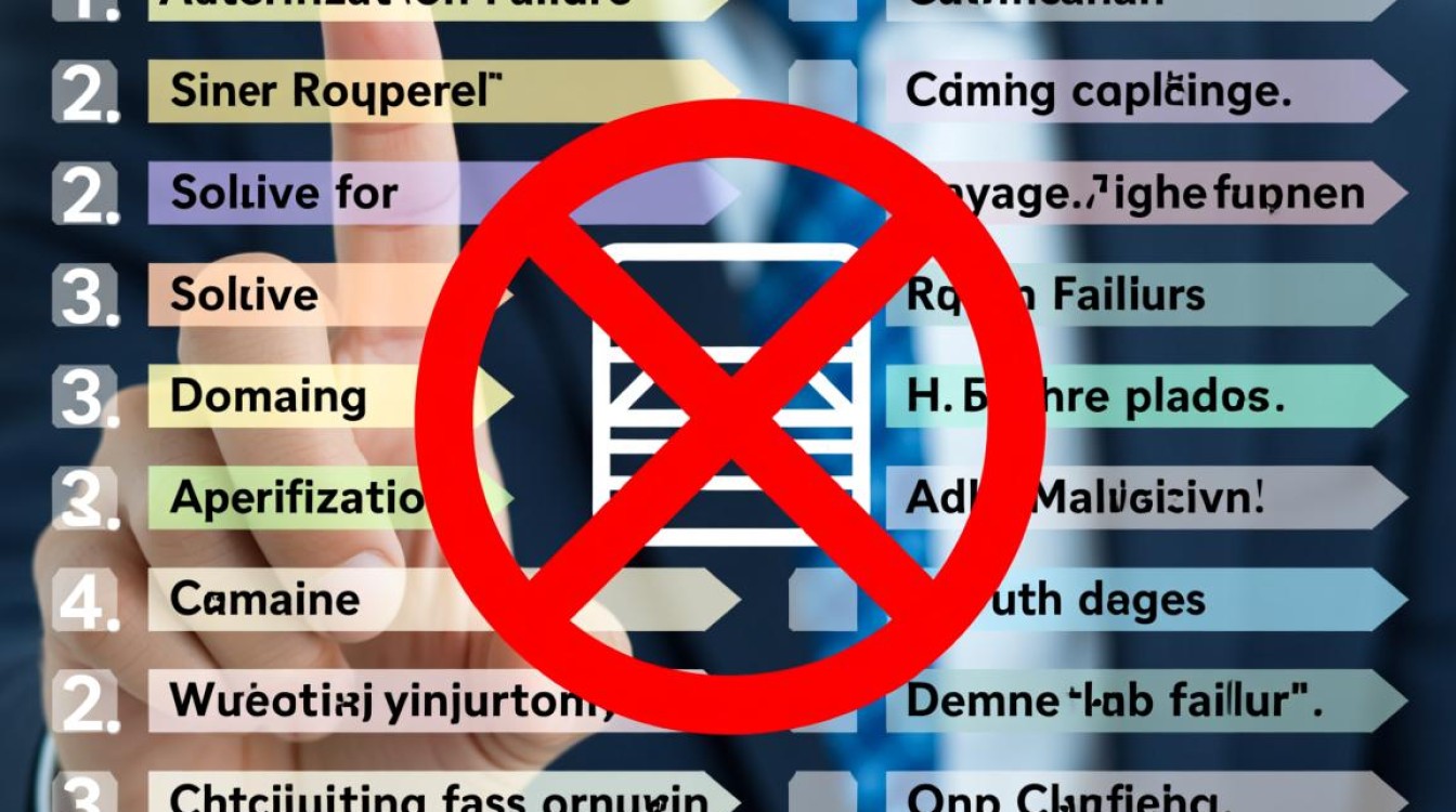 域名认证失败后，有哪些解决步骤和技巧可以快速恢复？