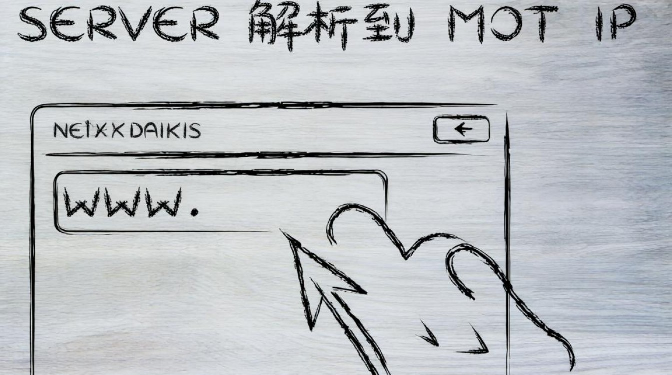 服务器解析到那个ip，如何查询具体指向哪个地址？