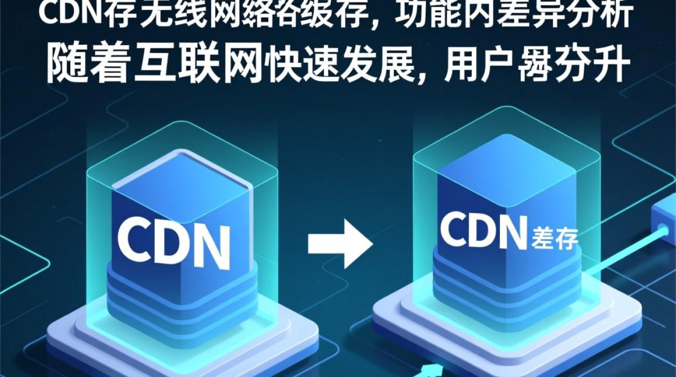 CDN缓存与无线网络缓存有何本质区别？两者应用场景及优缺点分析。