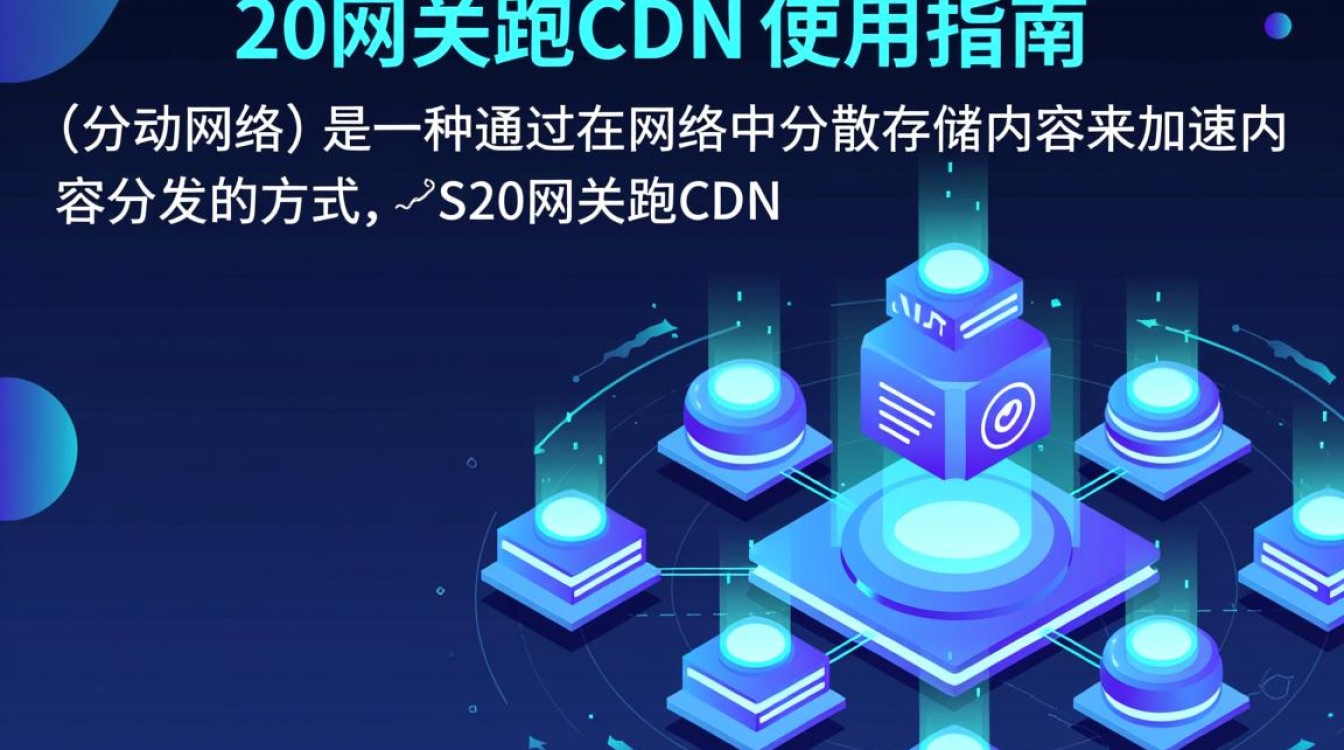 如何配置S20网关以高效运行CDN服务，确保内容分发顺畅？