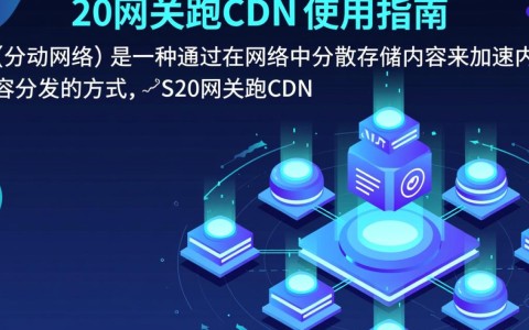 如何配置S20网关以高效运行CDN服务，确保内容分发顺畅？