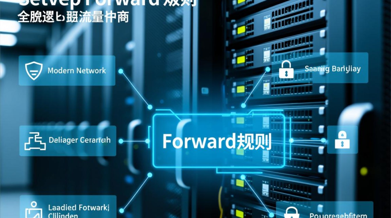 服务器设置转发规则时，如何确保规则高效且不冲突？