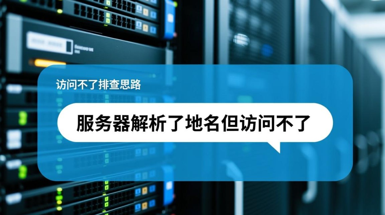 服务器已解析域名但访问不了，是哪里出问题了？