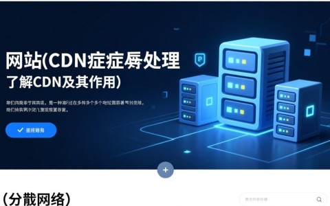 网站出现CDN故障，如何快速诊断和有效解决？