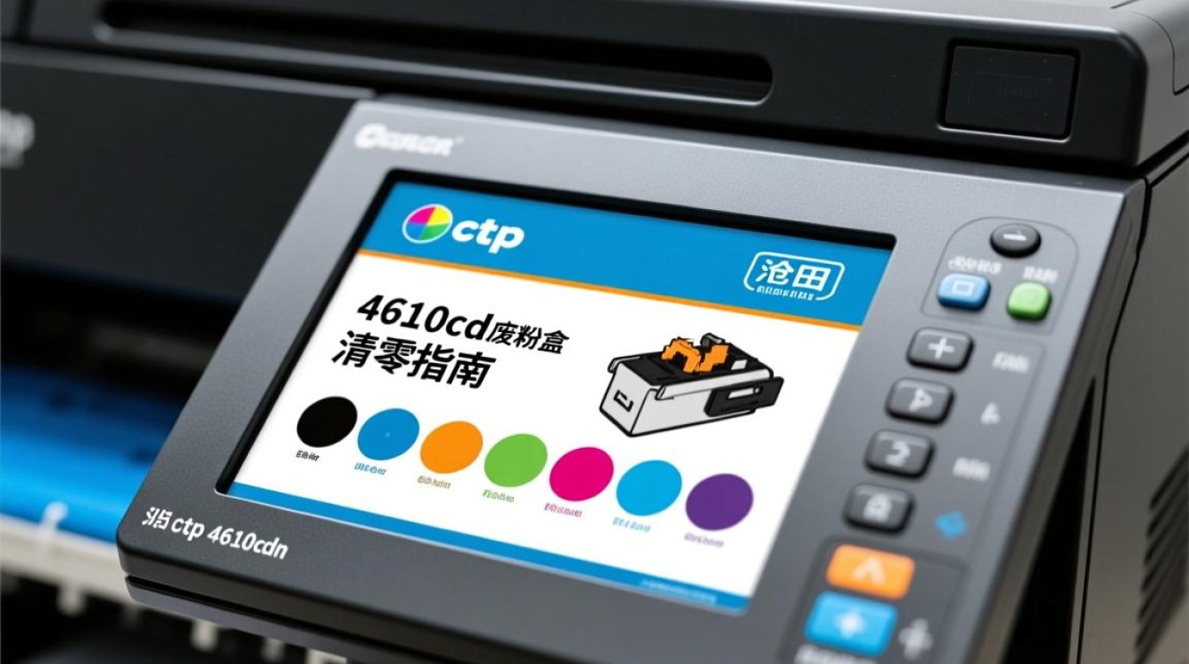 沧田ctp 4610cdn废粉盒清零，操作步骤详解及注意事项？