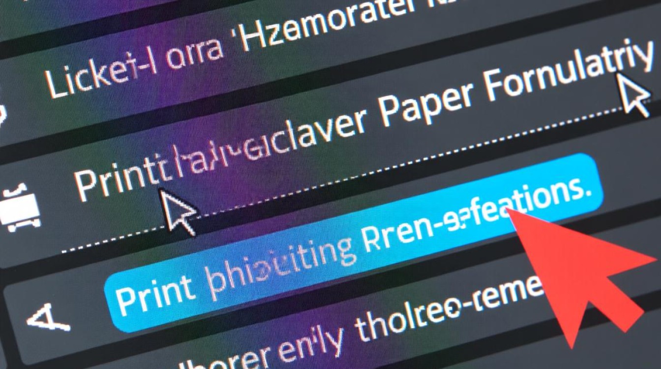 服务器新增纸张格式，打印首选项里怎么找不到？