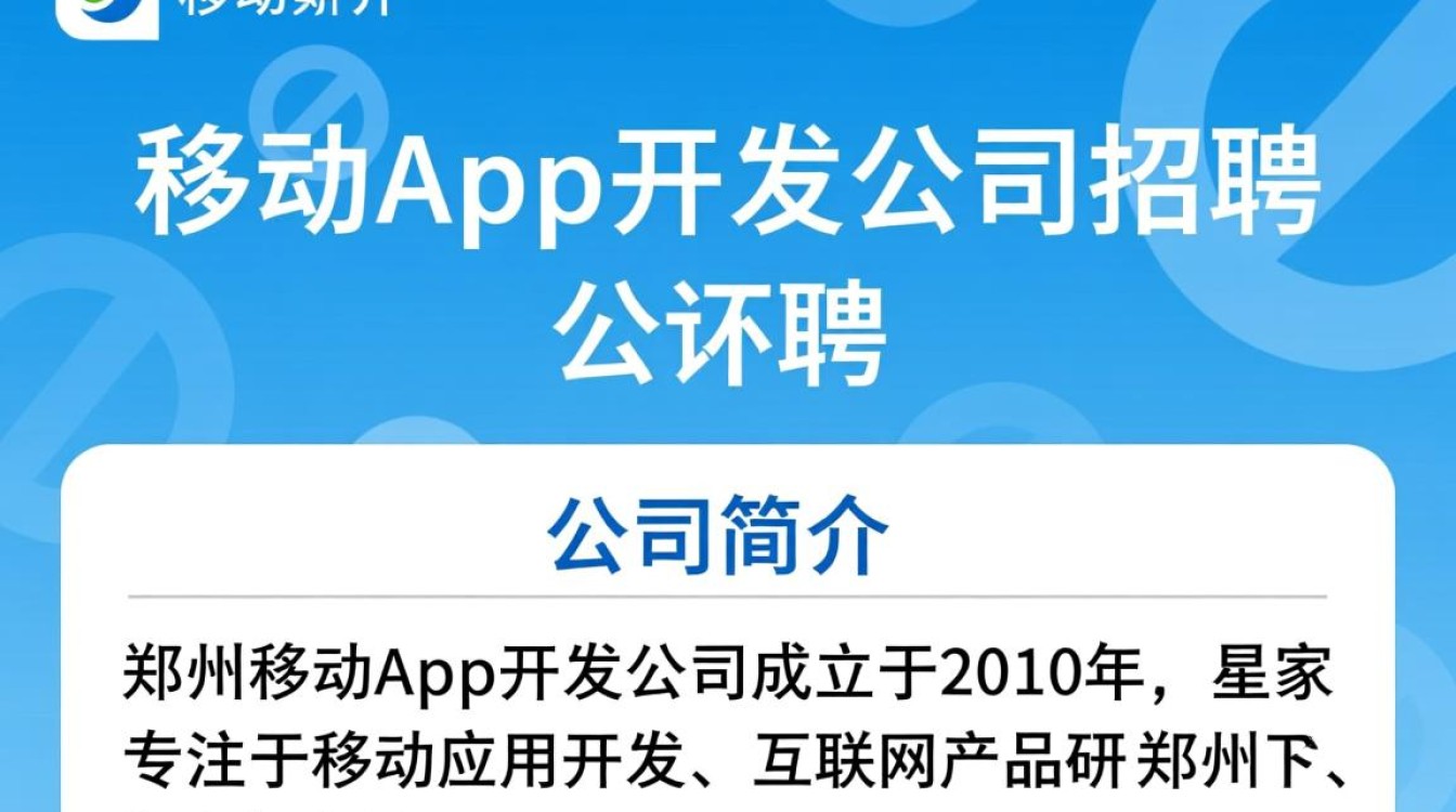 郑州移动app开发公司招聘，你符合这些岗位要求吗？