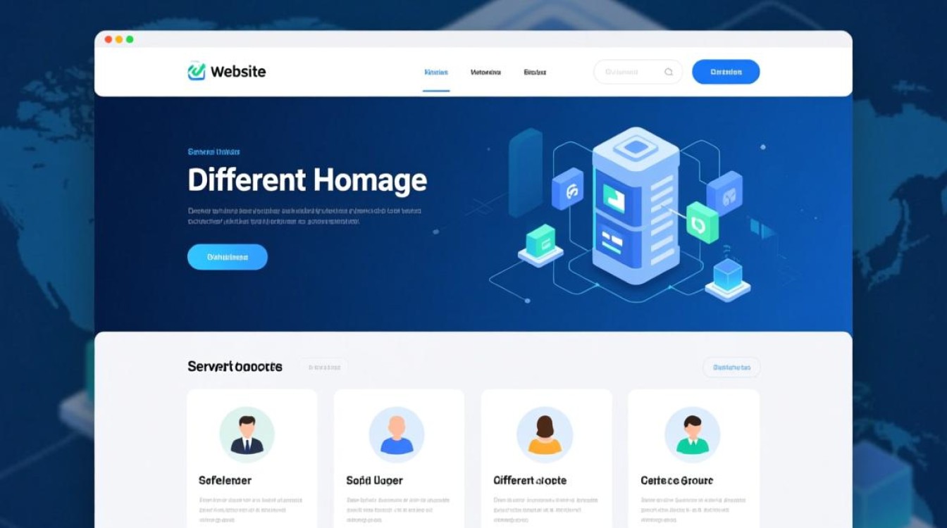 服务器如何设置不同目录为独立主页？