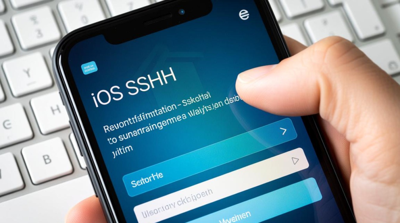 如何在iOS设备上正确配置SSH连接？有哪些步骤和注意事项？