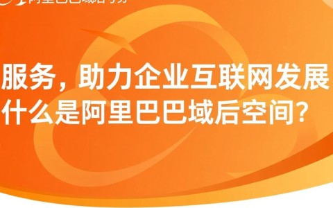 阿里巴巴域名空间有哪些独特优势？使用体验如何？