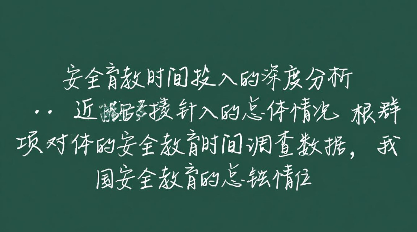 安全教育时间调查数据，不同群体时间分配差异有多大？