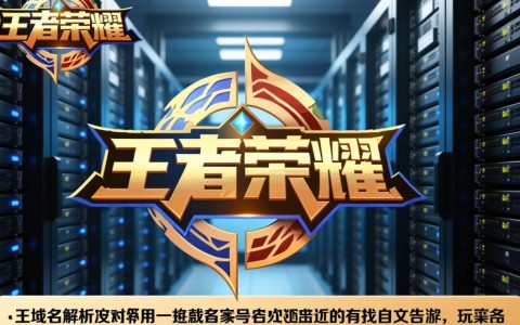 王者荣耀服务器域名之谜，究竟隐藏着哪些秘密？
