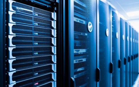 服务器计算机显示在桌面