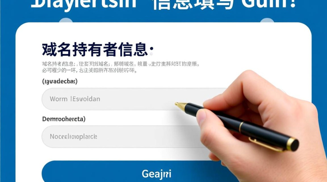 在域名注册过程中，域名持有者信息填写具体有哪些注意事项和常见问题？