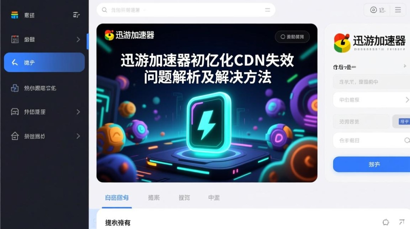 迅游加速器cdn初始化失败，原因及解决方法是什么？