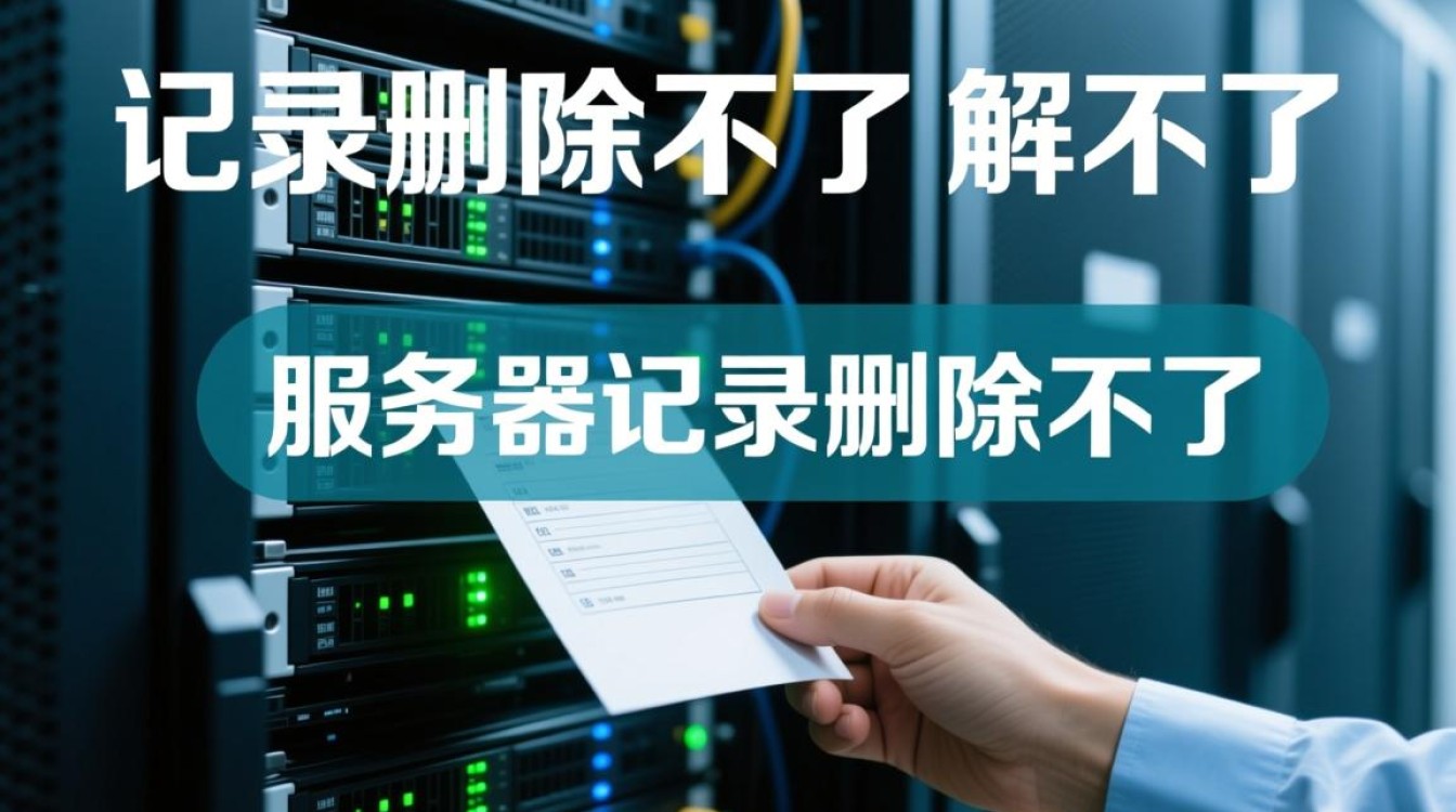 服务器记录删除不了怎么办？教你3步解决！