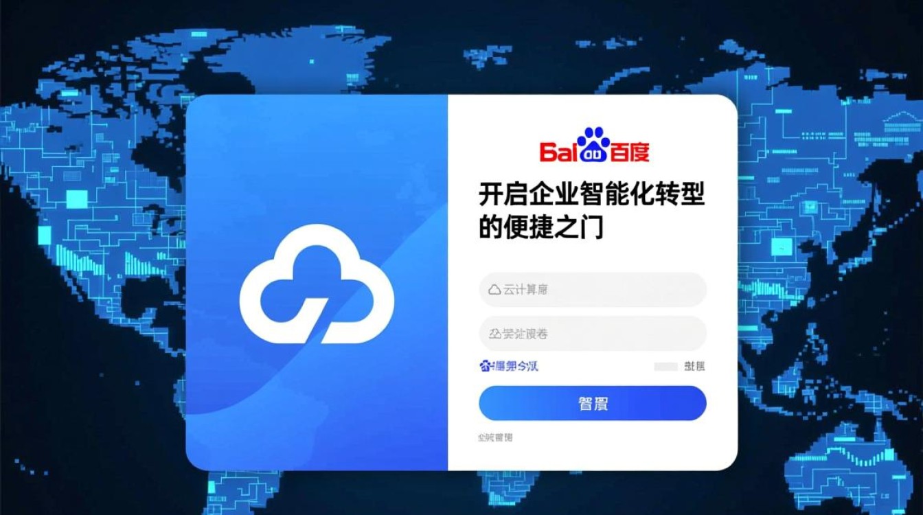 百度智能云-登录