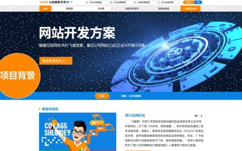 集团公司网站开发方案，如何打造高效、专业的企业门户？