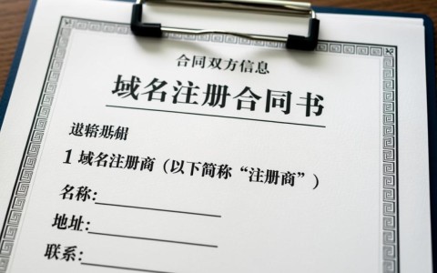 中文域名注册合同书中的关键条款有哪些？如何确保合法合规？