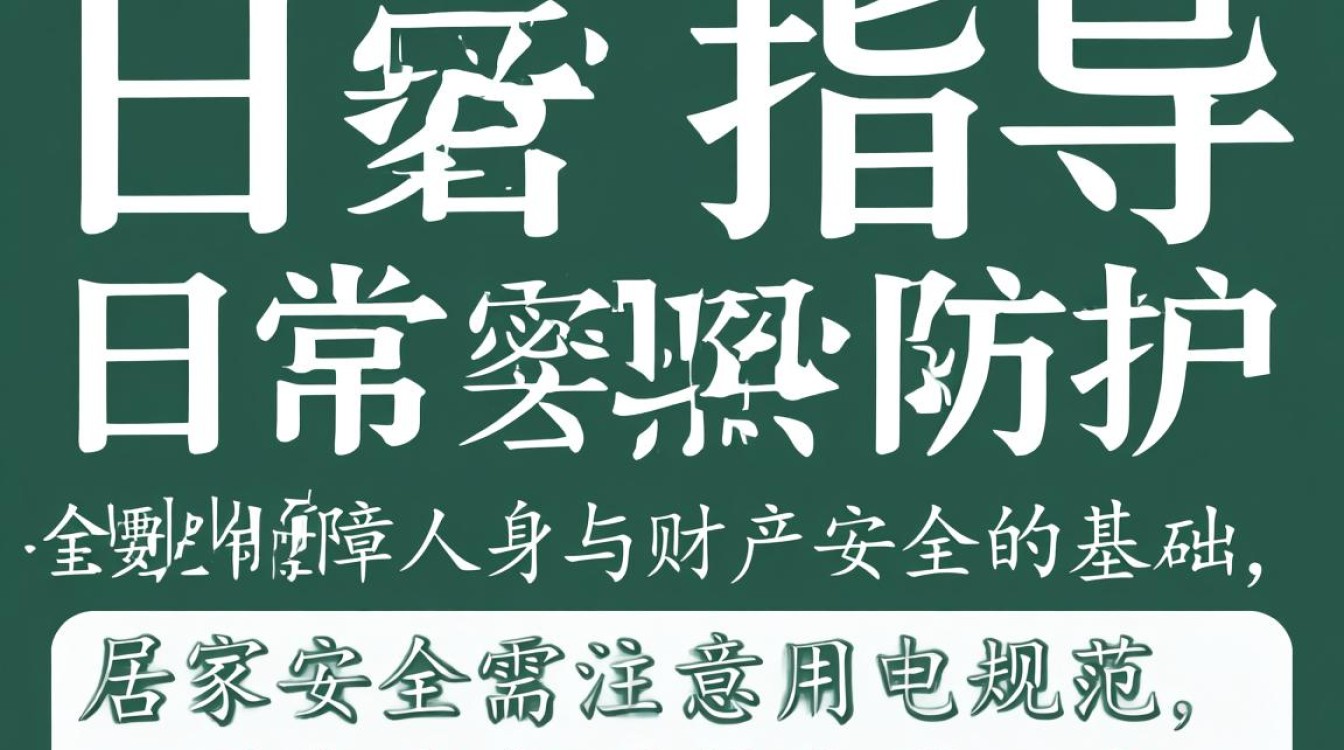 安全指导，如何确保日常生活中的个人安全？