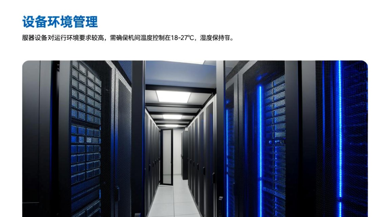 服务器设备日常管理工作手册包含哪些核心管理内容？